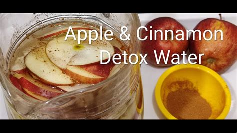 Apple Cinnamon Detox Water | Apple Cinnamon Detox Water for weight loss ...