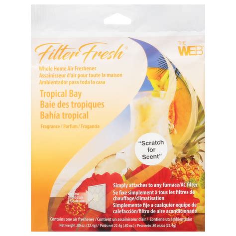 Filter Fresh Air Freshener, Whole Home, Tropical Bay - Brookshire's