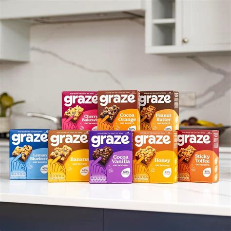 Graze Graze Healthy Snacks Variety bundle - All Sweet Flapjacks ...