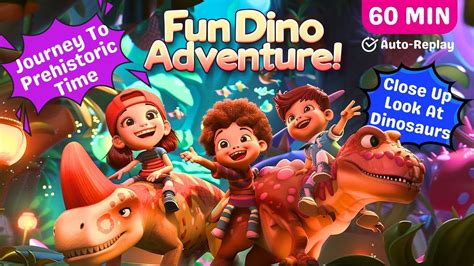 Dinosaurs for Kids: Fun Dino Adventure & Sing-Along! Time Travel with ...