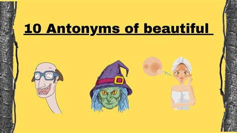 10 Antonyms of beautiful| opposite of beautiful - YouTube