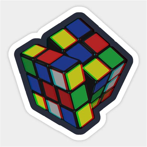 Customize Your Style with Rubik Cube Sticker