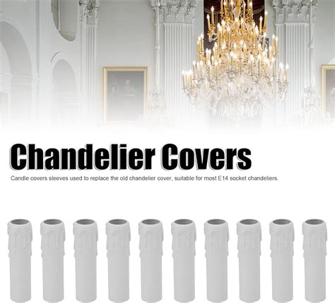 Chandelier Sleeve Covers 8x2.5cm Chandelier Candle Light Cover Sleeves