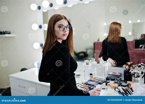 Make Up Artist Beauty Visage Studio Salon. Stock Photo - Image of ...
