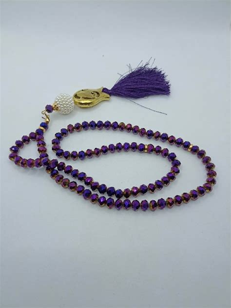 Grossiste Tasbih cristal violet