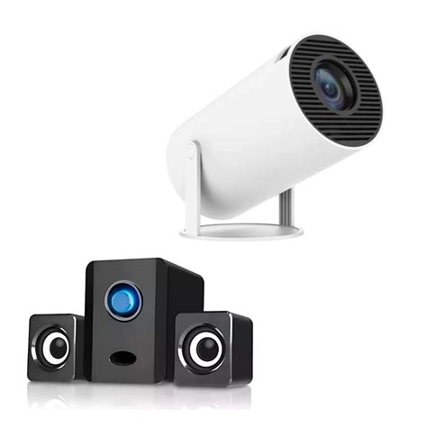 Kit Completo: Projetor Hy300 E Caixa De Som – Alta Definição! - Carrefour