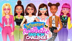 Influencers Aesthetic Fashion Challenge - CuteDressUp.com