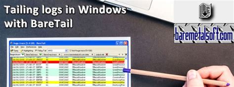 Tailing logs in Windows with BareTail – The Chewett blog