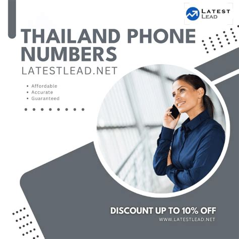 Thailand Phone Number List - ezine articles