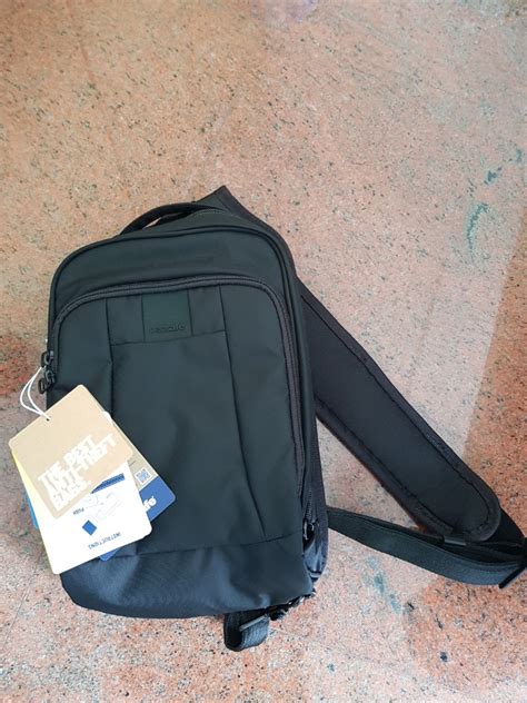 PacSafe, Men's Fashion, Bags, Sling Bags on Carousell
