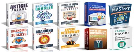 10 Online Business eBooks Bundle | Online business, Business boosters ...