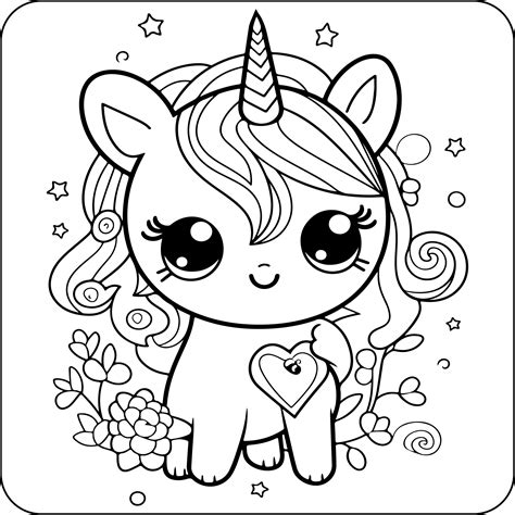 Unicorn Coloring Book, Coloring Pages for Kids | Made By Teachers