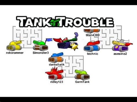 Tank Trouble Online (Free Beta): Game bouncing