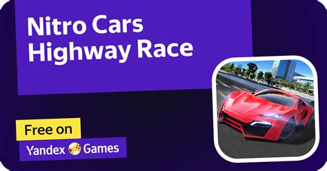Nitro Cars Highway Race (by RHM Interactive) - play online for free on ...