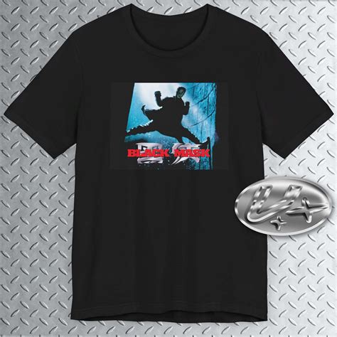 Black Mask T-Shirt, Martial Arts Movie, Asian Film Tee, Jet Li Classic ...