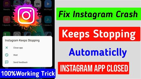 instagram keeps stopping problem| instagram crash problem today ...