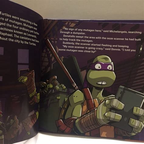 Nickelodeon Teenage Mutant Ninja Turtles Hardcover Book - Follow the Leader