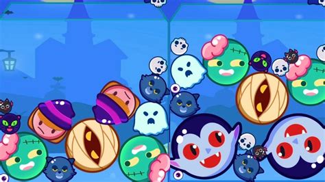 Merge Halloween Candy 🎃 ( Watermelon Game ) Satisfying gameplay puzzle #2