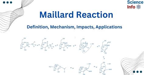 Maillard reaction: Mechanism, Impacts, Applications
