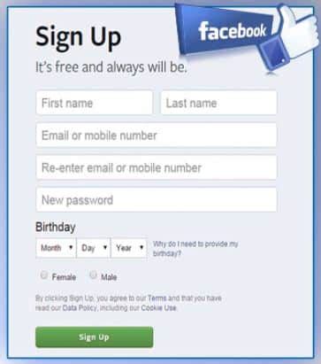 [Create Facebook Account Signup]- Step by Step to set up a facebook ...
