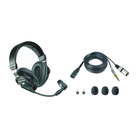 Audio-Technica BPHS1 Broadcast Stereo Headset with Dynamic Boom Mic ...