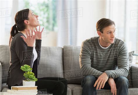 Couple having argument - Royalty-free Stock Photo | Dissolve