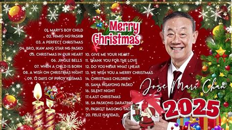 Jose Mari Chan's songs for Merry Christmas And Happy New Year 2025 ...