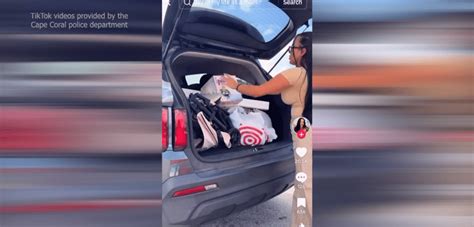 Florida TikTok influencer filmed herself stealing from Target: police