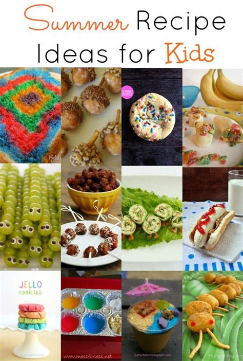 Summer Recipes Ideas for Kids - great for keeping kids entertained ...