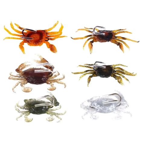 Simulation-Crab-Bait-Artificial-Simulation-Crab-Soft-Bait-Artificial ...