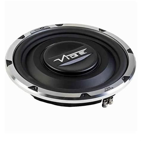 VIBE AUDIO Black Air 12S-V6 12 INCH Slim Car Subwoofer without In-Built ...