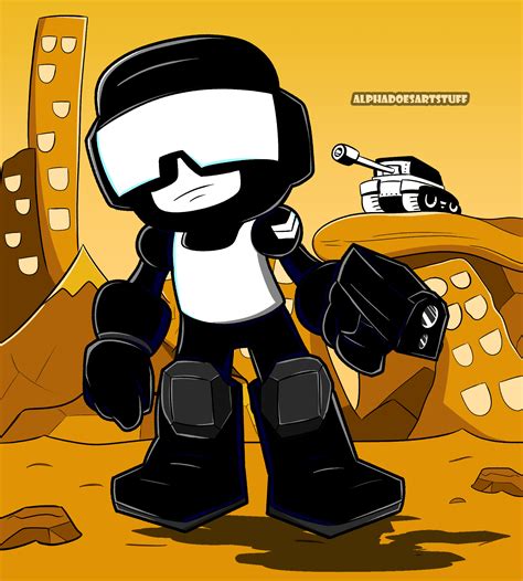 ArtStation - 2021 Art: #68 - Tankman