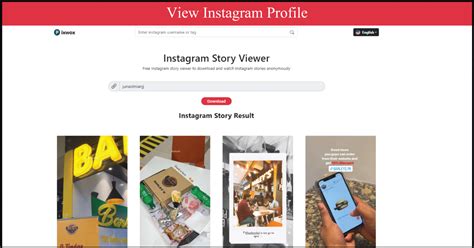 View Instagram Stories Anonymously Without Account
