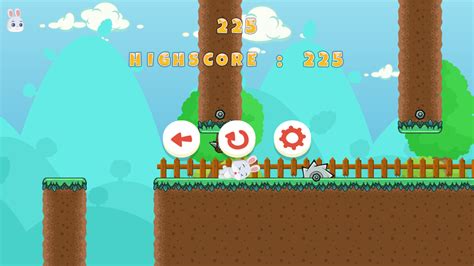 🕹️ Play Rabbit Run Adventure Game: Free Online Easter Bunny Running ...