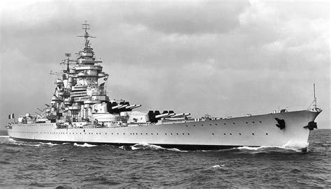 French battleship Richelieu, 1944 | Aircraft of World War II ...