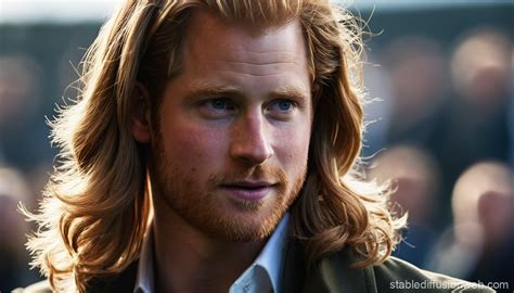 Prince Harry with Long Hair | Stable Diffusion Online