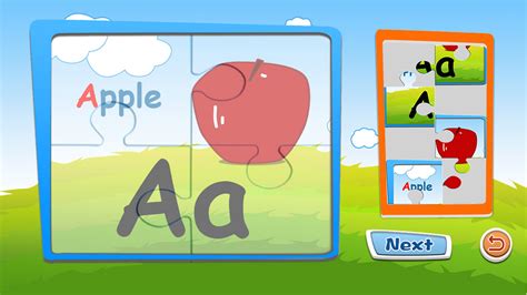 Preschool alphabet kids ABC puzzles and flashcards - free english ...