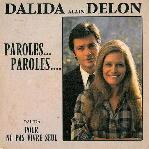 Dalida, Alain Delon - Paroles... Paroles.... | Discogs