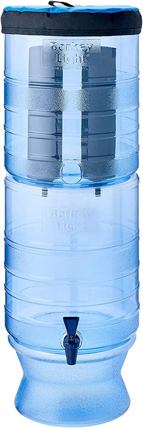 Berkey Light Gravity-Fed Water Filter with 2 Black Berkey Elements ...