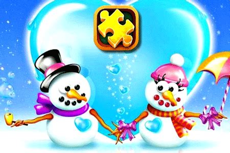 Puzzle Vacances d'Hiver : jeu pour Enfants sur Jeux-Gratuits.com