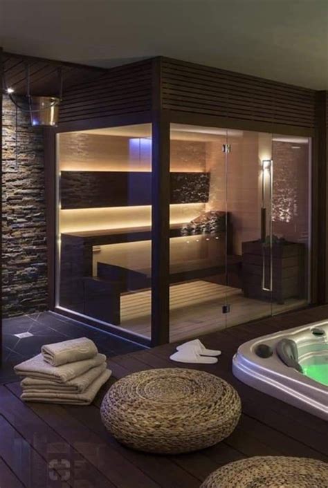 Piscina Interior, Spa Interior, Bathroom Interior Design, Jacuzzi Room ...