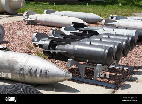 Bombs and missiles that are dropped from bombers. Aircraft rocket and ...