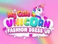 Game My Cute Unicorn Fashion Dress Up online. Play for free