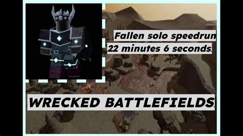 Solo fallen speedrun(22 minutes and 6 seconds) - YouTube