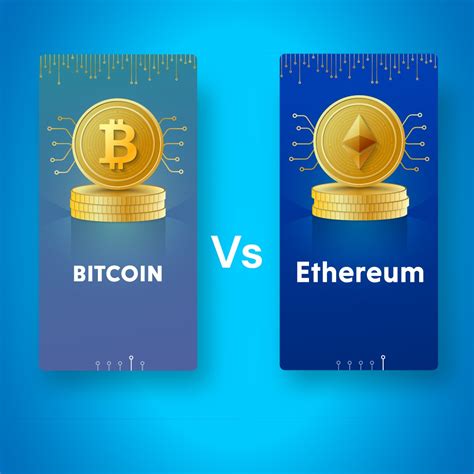 Bitcoin vs. Ethereum (Differences and Similarities)
