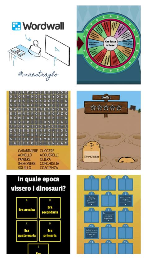 Quiz e giochi interattivi su Wordwall per imparare divertendosi ...