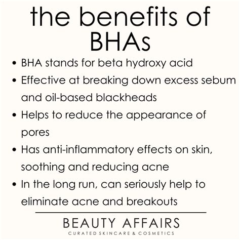PHA, BHA & AHA Explained: Best Choices for Skin | Skin facts, Making ...