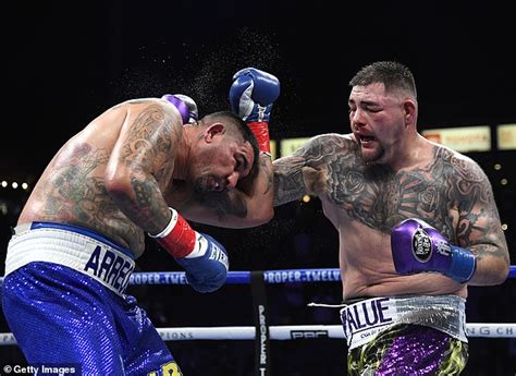 Andy Ruiz's comeback victory marred by huge brawl in the CROWD | Daily ...
