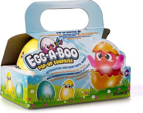 Silverlit Egg A Boo - 2 Surprise Eggs with Chick - Egg Hunt - Sounds ...
