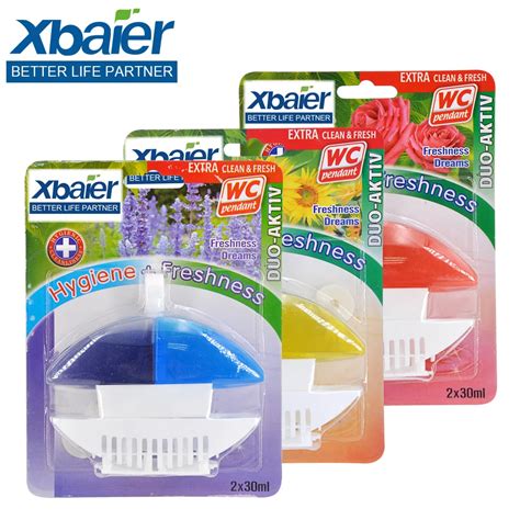 Wholesale 2 in 1 Toilet Bowl Air Freshener - Xbaier Gel Cleaner